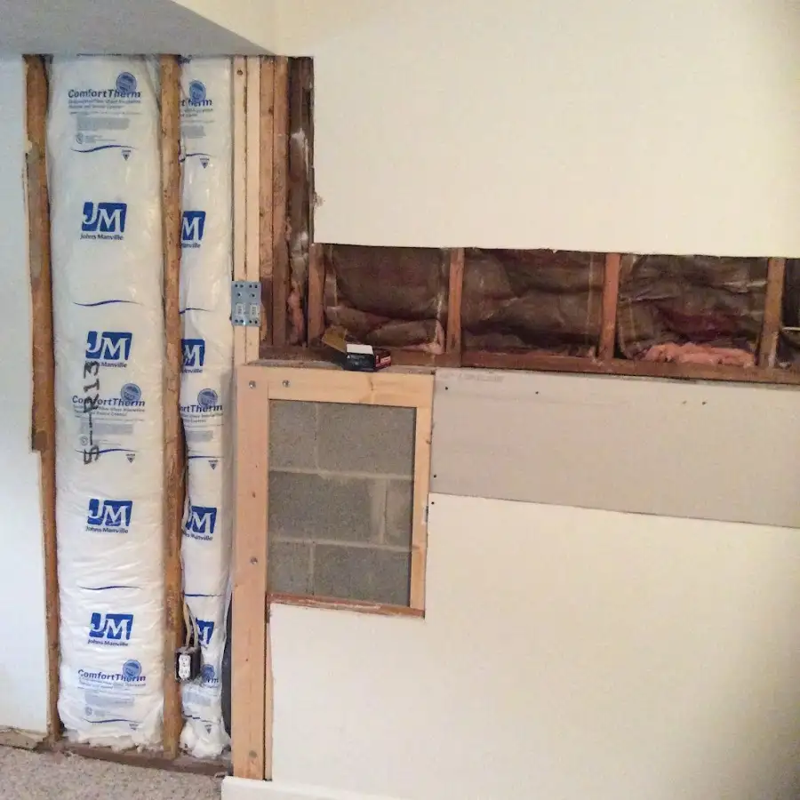 Wall insulation replacement during Odor Removal & Deodorization in Haysville